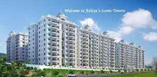 Floor plan for Aditya Iconic Towers