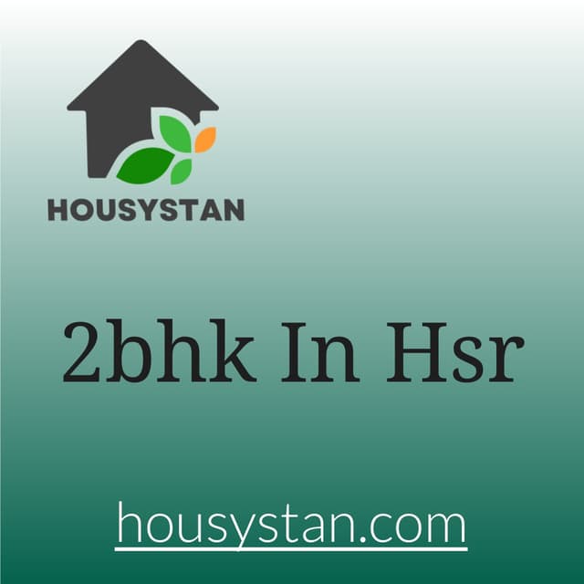 2bhk In Hsr